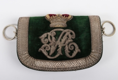 Buckinghamshire Hussars Yeomanry Pouch Belt and Full Dress Pouch. - 9