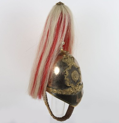 Shropshire Yeomanry Officers Helmet. - 7