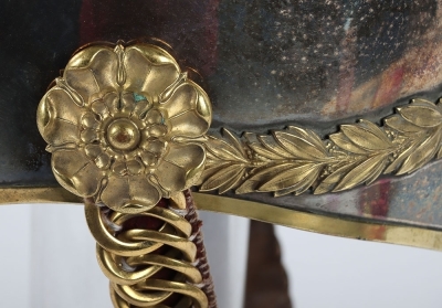 Shropshire Yeomanry Officers Helmet. - 8