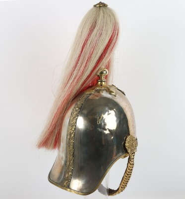 Shropshire Yeomanry Officers Helmet. - 9