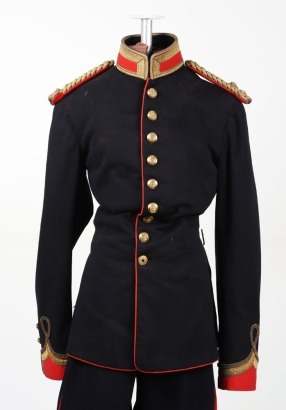 Shropshire Yeomanry Victorian Officers Full Dress Tunic.