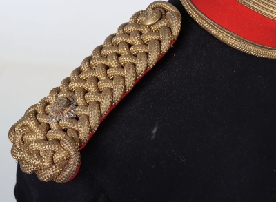 Shropshire Yeomanry Victorian Officers Full Dress Tunic. - 2