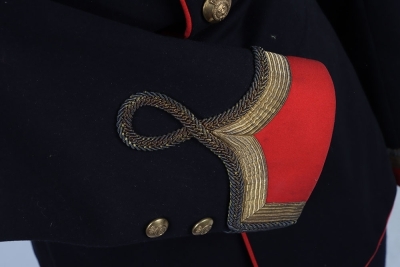 Shropshire Yeomanry Victorian Officers Full Dress Tunic. - 7
