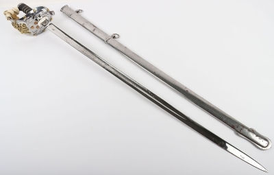 Shropshire Yeomanry Cavalry Officers Sword