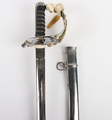 Shropshire Yeomanry Cavalry Officers Sword - 4