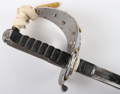 Shropshire Yeomanry Cavalry Officers Sword - 5