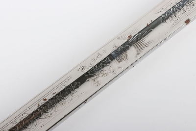 Shropshire Yeomanry Cavalry Officers Sword - 9