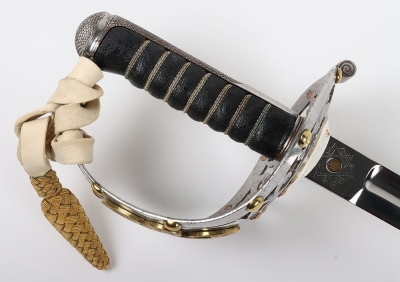 Shropshire Yeomanry Cavalry Officers Sword - 13