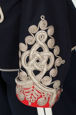 Staffordshire Yeomanry Officers Full Dress Tunic. - 4