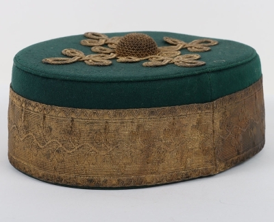 Suffolk Yeomanry Cavalry Officers Pill Box Cap. - 2