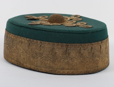 Suffolk Yeomanry Cavalry Officers Pill Box Cap. - 3
