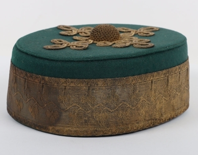 Suffolk Yeomanry Cavalry Officers Pill Box Cap. - 4