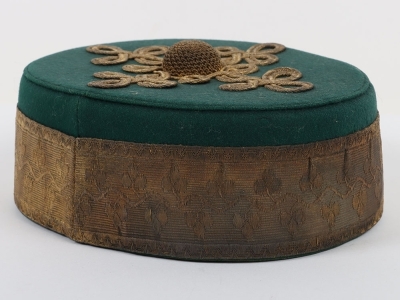 Suffolk Yeomanry Cavalry Officers Pill Box Cap. - 5