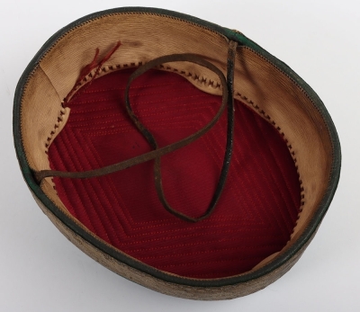 Suffolk Yeomanry Cavalry Officers Pill Box Cap. - 7