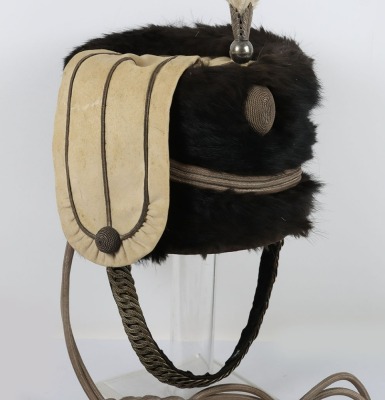 Warwickshire Hussars Yeomanry Named Officers Busby in Tin. - 13