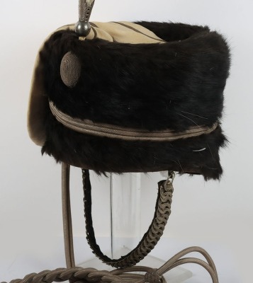 Warwickshire Hussars Yeomanry Named Officers Busby in Tin. - 16
