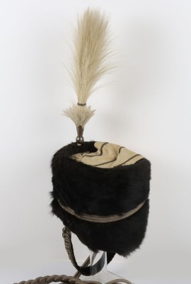 Warwickshire Hussars Yeomanry Named Officers Busby in Tin. - 17