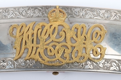 Westmorland & Cumberland Yeomanry Cavalry post 1902 Full Dress Pouch. - 2