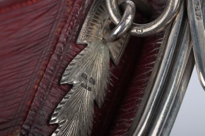 Westmorland & Cumberland Yeomanry Cavalry post 1902 Full Dress Pouch. - 6