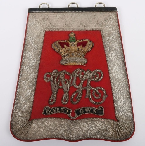 Worcestershire Hussars Yeomanry Cavalry Full Dress Sabretache,