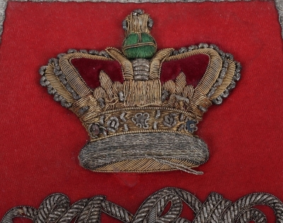 Worcestershire Hussars Yeomanry Cavalry Full Dress Sabretache, - 2