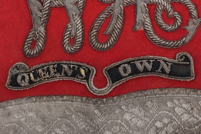Worcestershire Hussars Yeomanry Cavalry Full Dress Sabretache, - 4