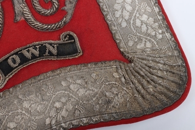 Worcestershire Hussars Yeomanry Cavalry Full Dress Sabretache, - 5