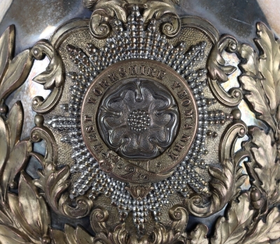 2nd West York Yeomanry Cavalry Officers Helmet - 3