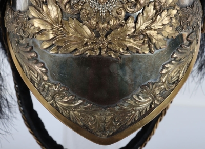 2nd West York Yeomanry Cavalry Officers Helmet - 4