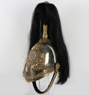 2nd West York Yeomanry Cavalry Officers Helmet - 5