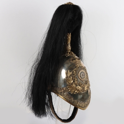 2nd West York Yeomanry Cavalry Officers Helmet - 6