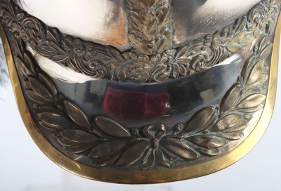 2nd West York Yeomanry Cavalry Officers Helmet - 9