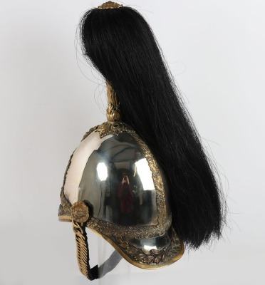 2nd West York Yeomanry Cavalry Officers Helmet - 10