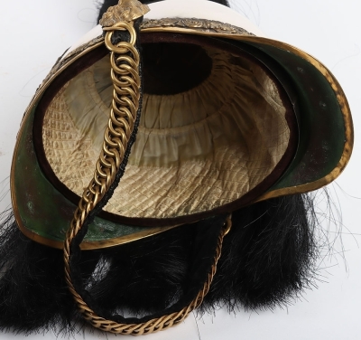2nd West York Yeomanry Cavalry Officers Helmet - 12