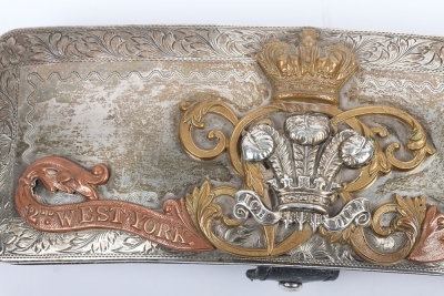 2nd West York Yeomanry Cavalry Full Dress Pouch. - 2