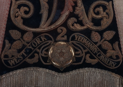 2nd West York Yeomanry Cavalry Full Dress Sabretache, - 6