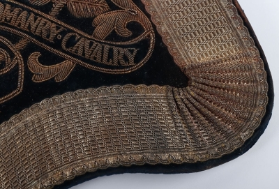2nd West York Yeomanry Cavalry Full Dress Sabretache, - 7