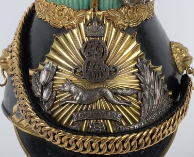 East Riding of Yorkshire Yeomanry Officers Lance Cap. - 10