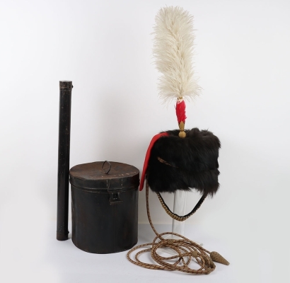 Yeomanry Officer Busby & Plume in Tin.