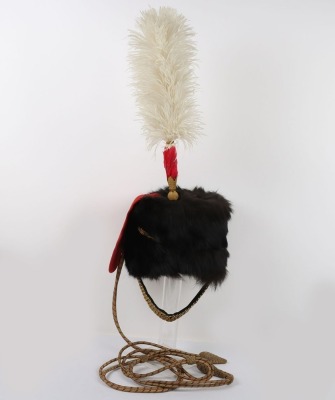 Yeomanry Officer Busby & Plume in Tin. - 6