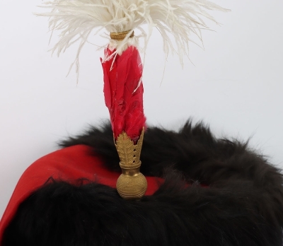 Yeomanry Officer Busby & Plume in Tin. - 8