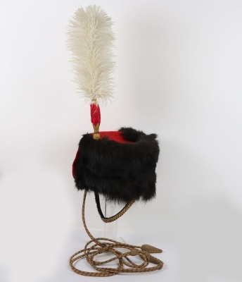 Yeomanry Officer Busby & Plume in Tin. - 13