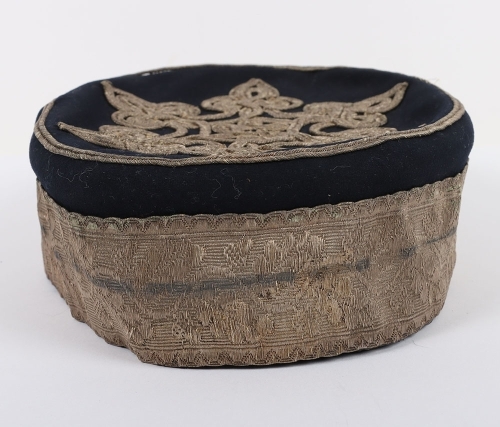 Yeomanry Cavalry Officers Blue Pill Box.