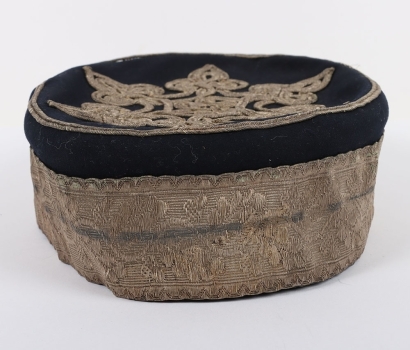 Yeomanry Cavalry Officers Blue Pill Box.