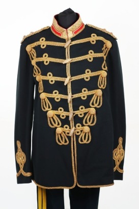 Yeomanry Officers Green Full Dress Tunic.