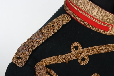 Yeomanry Officers Green Full Dress Tunic. - 2