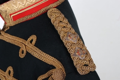 Yeomanry Officers Green Full Dress Tunic. - 3