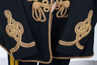 Yeomanry Officers Green Full Dress Tunic. - 4