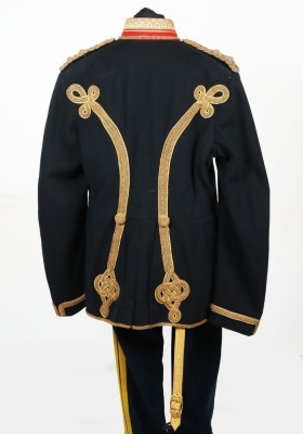 Yeomanry Officers Green Full Dress Tunic. - 5