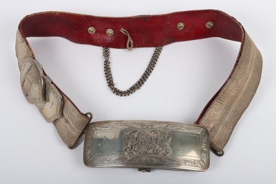 Yeomanry Officers Full Dress Pouch & Pouch Belts. - 3